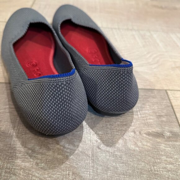 ROTHY'S WOMENS GRAY FLAT SLIP ON SHOES SIZE 8 - Picture 5 of 10